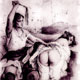 Flagellation - dessin de Zichy