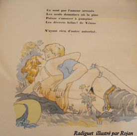 Radiguet illustré par Rojan