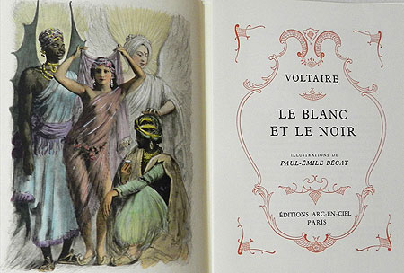 Bécat - Voltaire - Le blanc et le noir