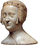 Marie de France - buste de Jean de Liège - circa 1381