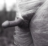 sexe cellophane enveloppement bondage cellophane