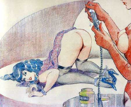 dessin érotique - Leone Frollo