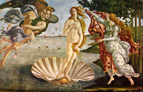 Naissance de Vénus - Botticelli