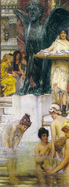 An Antique Custom - Alma Tadema