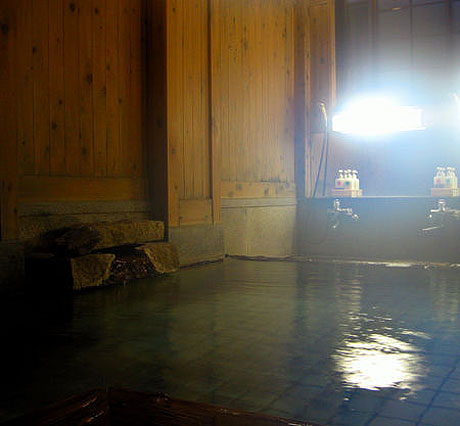 salle de bains commune -Ryokan à Kusatsu