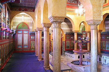 Hammam Grande Mosquée de Paris - salle de massage