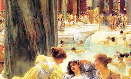 The Baths of Caracalla - Alma Tadema 