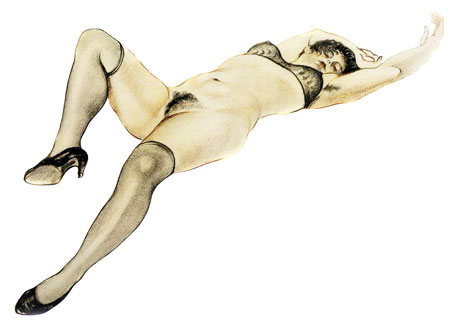 Erotica illustration page 240 - dessin érotique anonyme