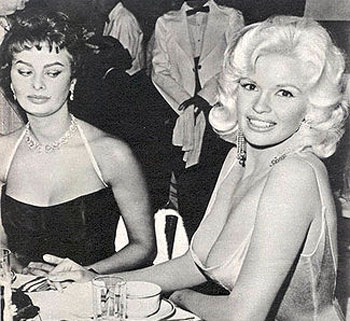 Sophia Loren et Jayne Mansfield