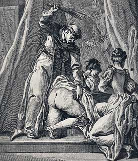 Flagellation des pénitentes - Charles Monnet (1732-1808)