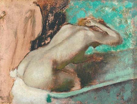 Degas - Femme à son bain