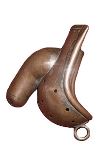 appareil anti masturbation en cuivre circa 1880 appareil anti masturbation en cuivre circa 1880