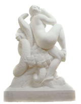 Marcel Merinargues - Eve et le serpent