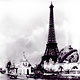 Exposition universelle de Paris 1900 - La Tour Eiffel et le globe céleste