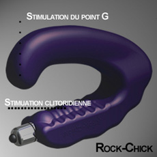 Rock Chick -pour une stimulation vaginale et clitoridienne