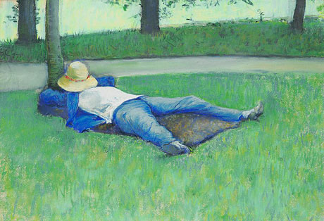 La Sieste - Caillebotte