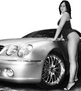 Erotisme de la belle cylindrée voiture et excitation sexuelle