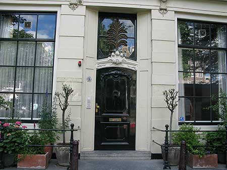 La façade du Black Tulip - Hôtel sm à Amsterdam