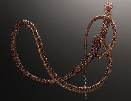 Collier fouet en diamants Hermès - photo Erwan Frotin