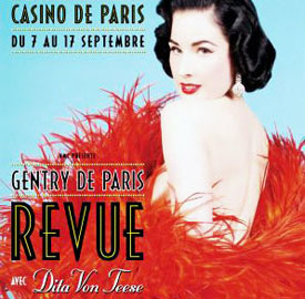 Dita von Teese - Gentry de Paris Revue